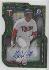 2015 Bowman Chrome Haze 61/99 Kennys Vargas #SN-KV Auto 2a9
