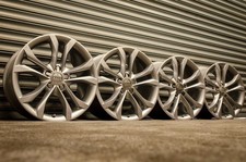 *Refurbished* Genuine 18" Audi TT/TTS Mk2 S-Line Alloy Wheels 5x112 9J Silver VW