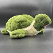 Gund Best Friends 1978 tortuga de peluche grande 16” difícil de encontrar animal de peluche abrazable de colección