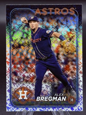 2024 Topps #84 Alex Bregman All-Star Game Logo Variation ASG Holo Foil SP Astros
