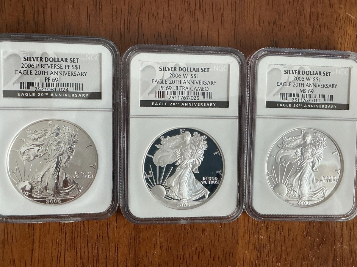 2006 20th Anniversary Silver Eagle for sale | eBay