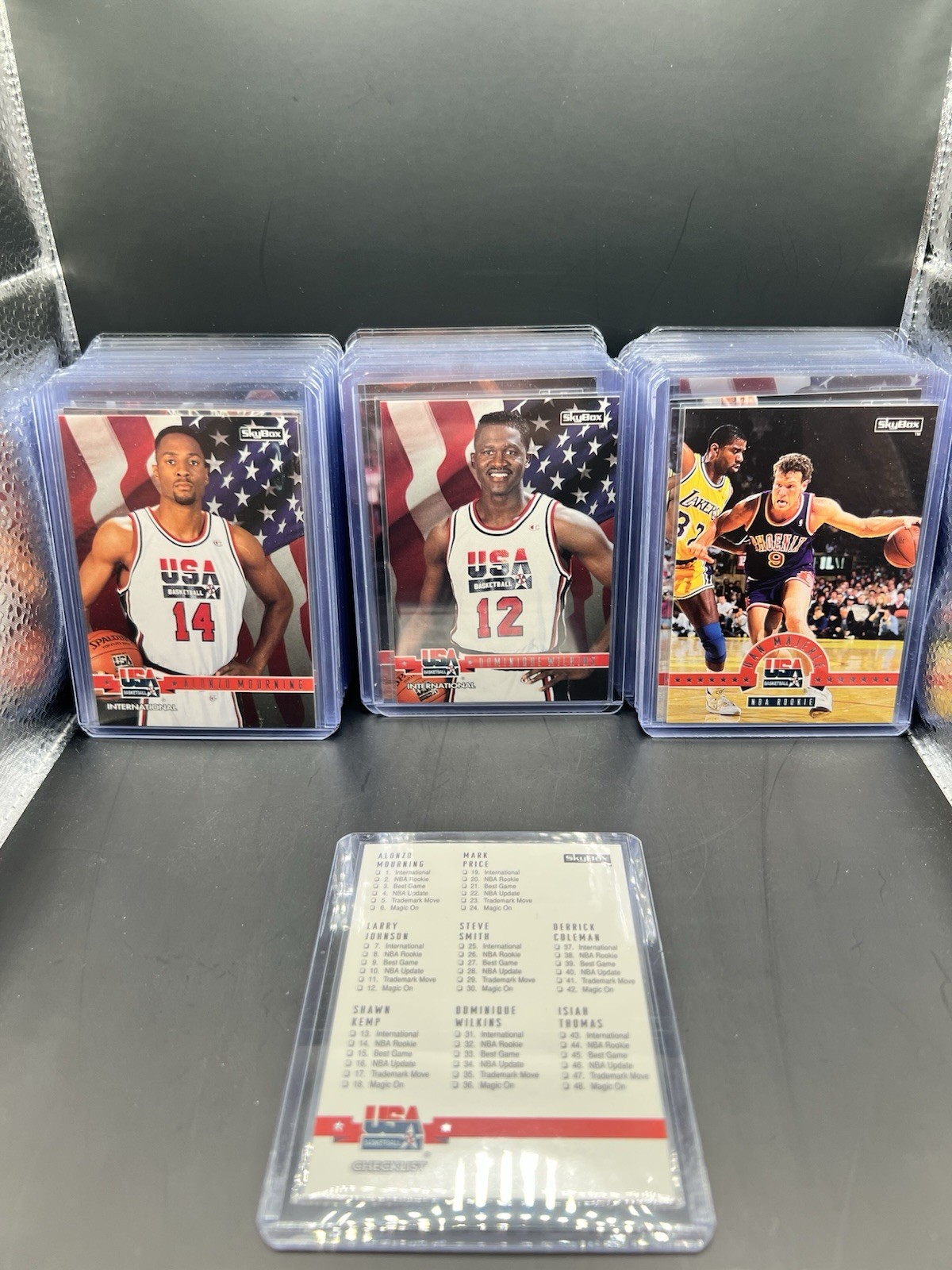 Skybox Team USA NBA Cards Complete Set #1-89  NM+ 1994 Basket Ball