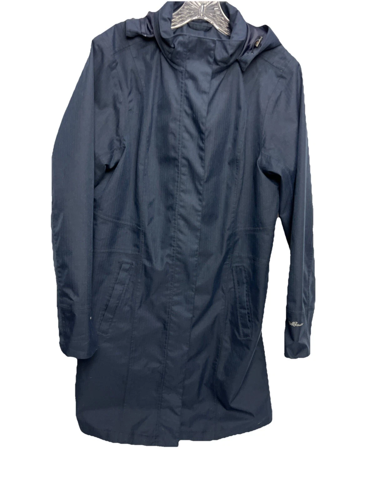 Eddie Bauer Jacket Women’s Large WeatherEdge Hooded Full Zip Coat