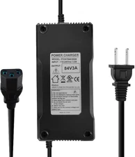 84V 3A Battery Charger for 20S 72V Lithium Li-ion Battery Pack with 3 Holes Plug