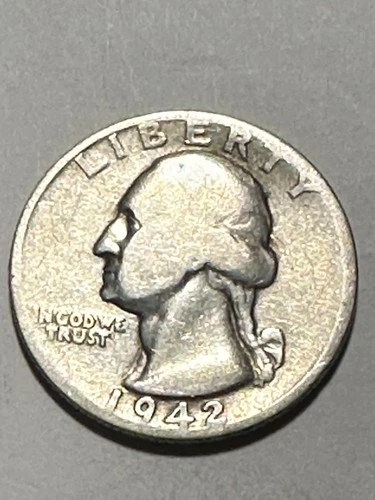 1942 S WASHINGTON QUARTER     329