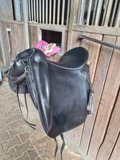 Iberosattel Alpha Vaquero 19 Zoll Juchtenleder Schwarz