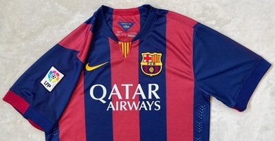 BARCELONA 2014 2015 HOME FOOTBALL SHIRT SOCCER JERSEY NIKE Men's
