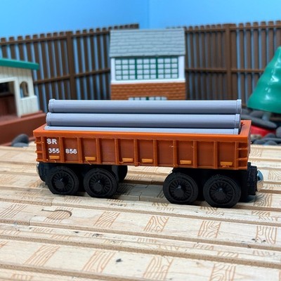 Wooden Railway Gondola Train many Colors to Choose Custom Made for Thomas Train