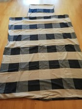4-teilige Bettwäsche 155 x 220 cm Flanell kariert