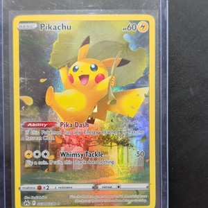 basic pikachu card 60 hp value holographic Amazon.com: Pokémon Celebrations Pikachu, 25th Anniversary Full Art Rare  Holo + Surprise Card! : Toys & Games main image 0