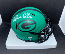 AHMAN GREEN signed auto GREEN BAY PACKERS RAVE Mini Football Helmet w/ COA JSA