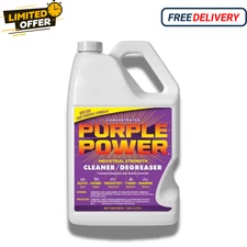 Purple Power Industrial Strength Cleaner Degreaser 1 Gallon Heavy Duty