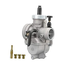 NIBBI Carburador de motocicleta PE30 de 1.18 pulgadas con chorros de PE 30