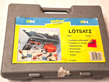 M&uuml;llner L&ouml;tpistole L&ouml;tsatz L&ouml;tzubeh&ouml;r Set mit Koffer Entl&ouml;tpumpe gebraucht