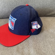 Ben Harpur 5 New York Rangers Fanatics Authentic Pro HAT Player Used Worn