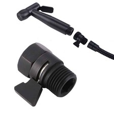 Stylish and Sturdy Black Home Brass Shut OFF Valve for Maximum Water Saving