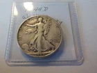 WALKING  LIBERTY  SILVER HALF DOLLAR  1944D