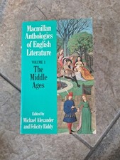 Macmillan Anthologies Of English Literature, Volume 1 The Middle Ages