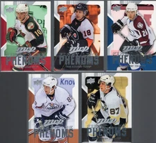 2008-09 Upper Deck MVP - First Line Phenoms - Lot of 5 Cards