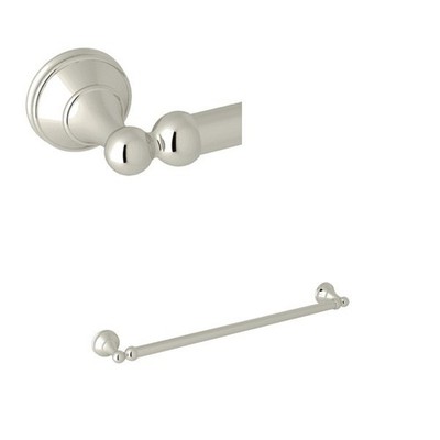 Perrin & Rowe Single Towe Rail Polished Nickel U.6640-PN Georgian