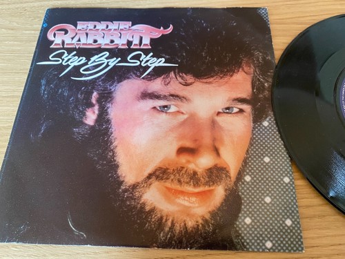EDDIE RABBIT "STEP BY STEP / MY ONLY WISH" 1981 MERCURY RECORDS HOLLAND PRESSING - Picture 7 of 12