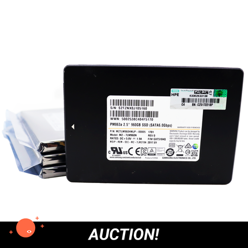 4x Samsung 960GB SATA 2.5" PM863a MZ7LM960HMJP-00005 SSD Solid State - Afbeelding 3 van 5