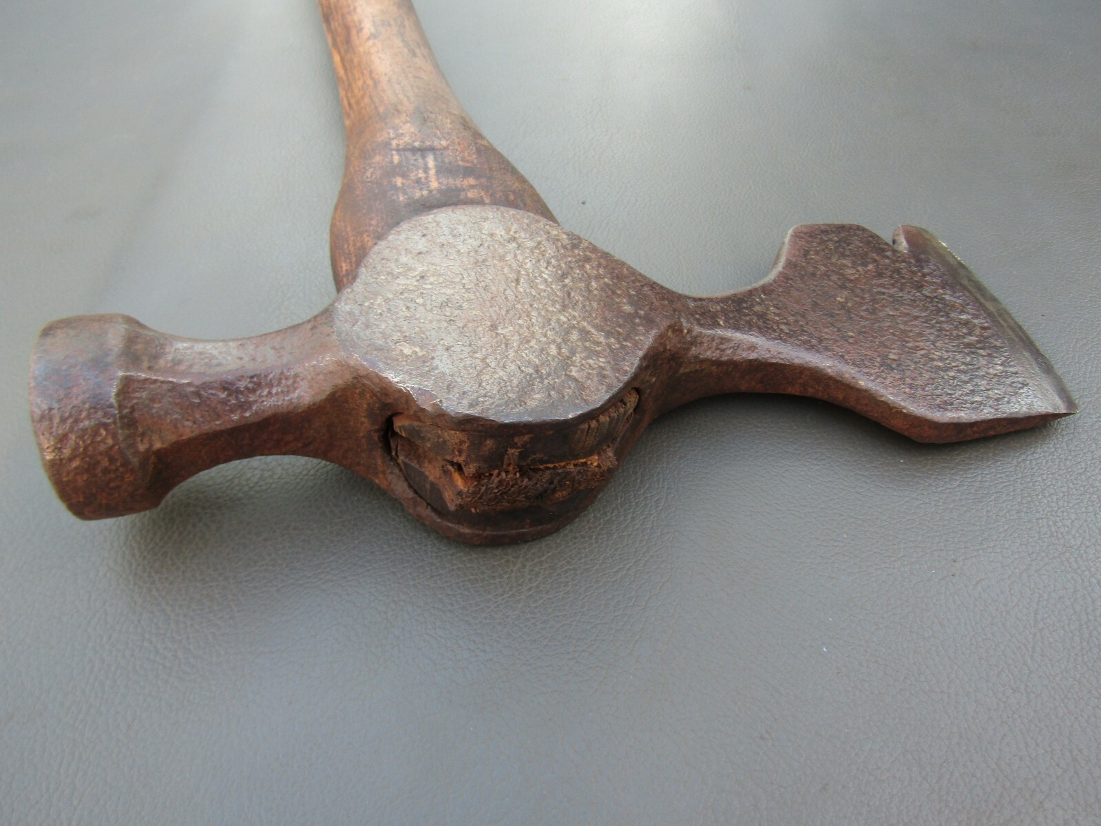 Vintage unusual roofers hammer axe roofing old tool eBay
