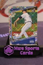 Casey Mize Silver The Rookies 2021 Donruss