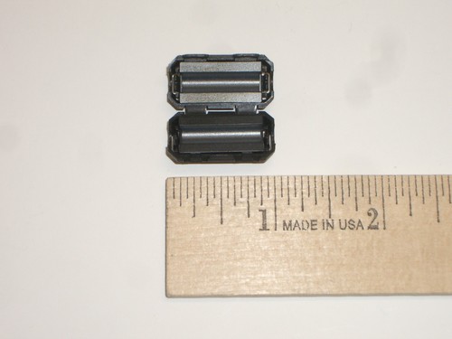 LAIRD 28A0350 2x SMALL 0.13" SNAP-ON FERRITE EMI NOISE FILTER SUPPRESSION CHOKE - Picture 4 of 4