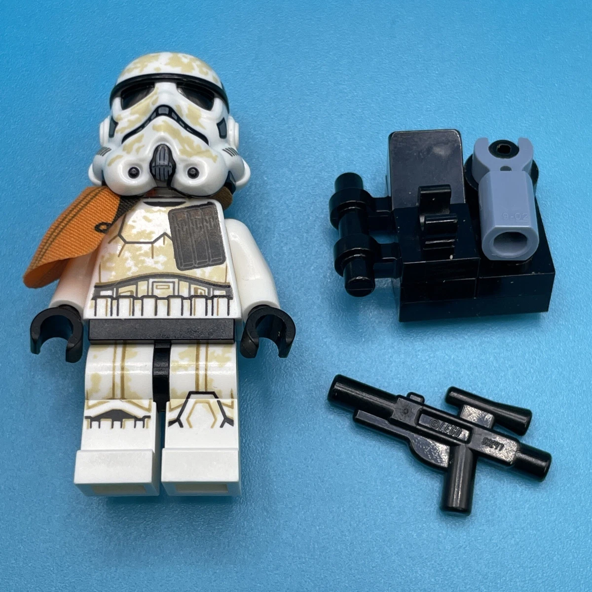 Lego Star Wars Sandtrooper Minifigure 75290 w/ Backpack | eBay