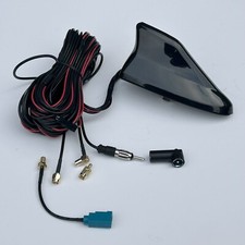 Antena de montaje en techo Shark Fin DAB FM GPS SMB SMA Fakra DIN ISO digital