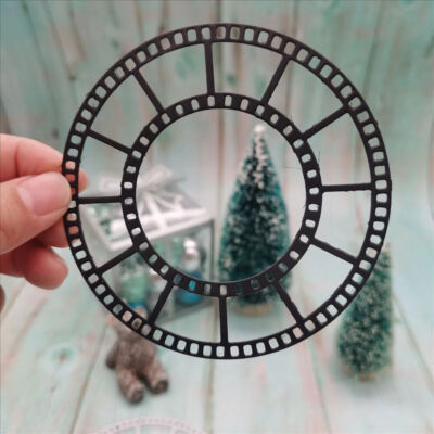 Film Kreis Metall Stencil Cutting Dies Scrapbooking Stanzschablone Album Karte