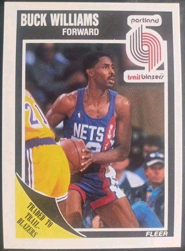 1989-90 FLEER MASTER TEAM SET 8/8 PORTLAND TRAILBLAZERS DREXLER PORTER MNT 05078 - Picture 10 of 10