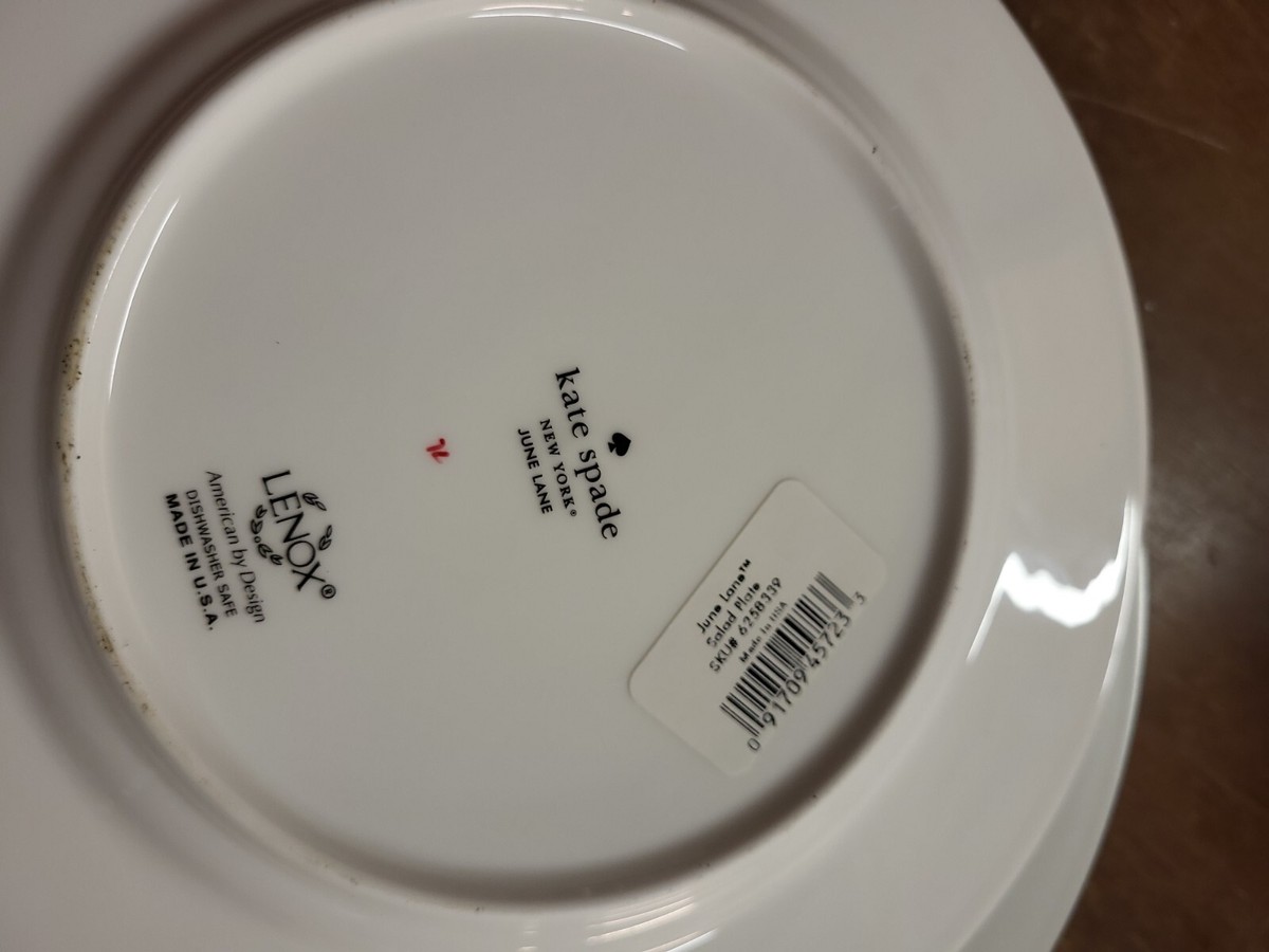 Salad Plate Spade Deco Dot Kate Spade Dish Sets Lenox Kate Spade