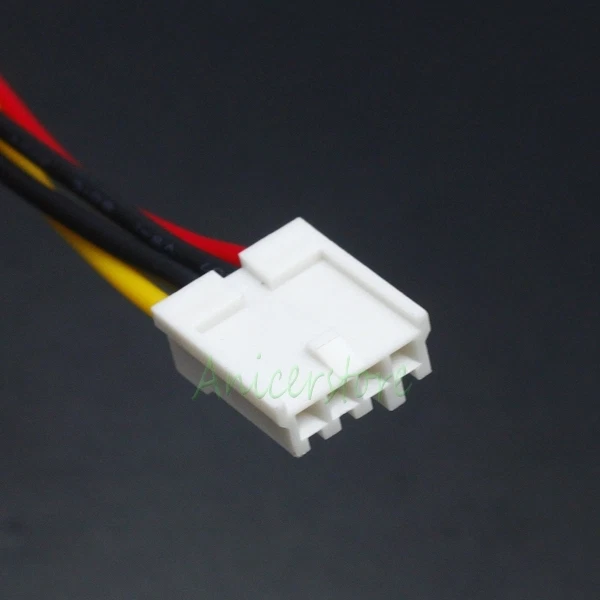 5pcs 4 Pin Molex to 3.5" Floppy Drive FDD 4pin Power Extension Adapter Cable - Image 4 of 4