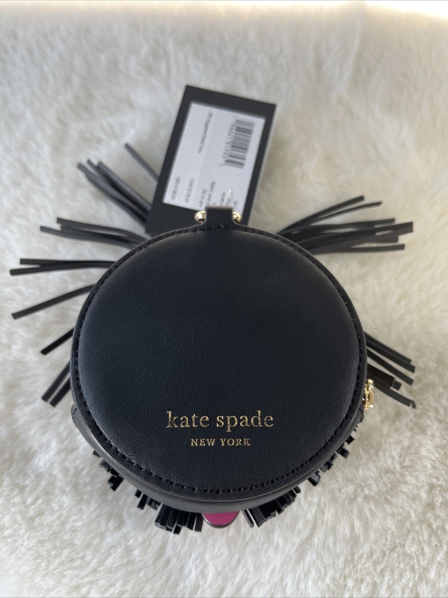 NWT Kate Spade Shaggy Fringed 3d Dog Coin Purse | eBay
