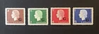 Stamps Canada back of book: O46-O49 1c to 5c QEll Cameo 'G' overprint VF MNH