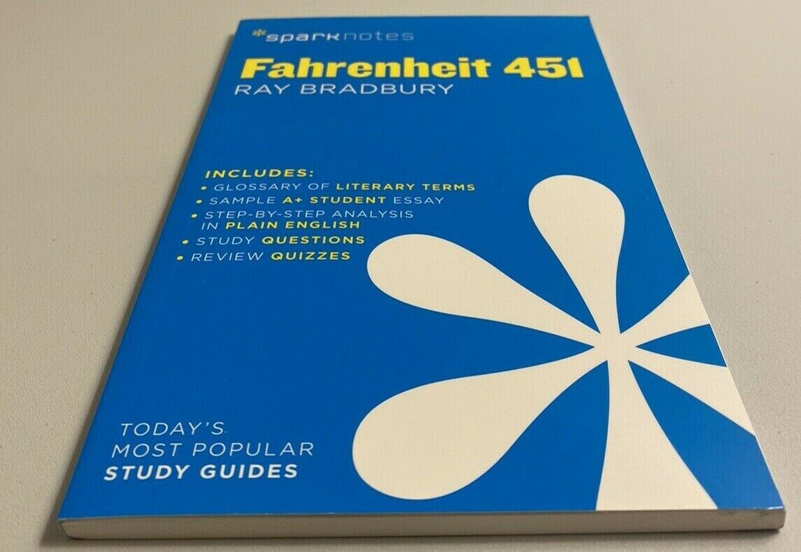 Sparknotes For Fahrenheit 451 Sparknotes Fahrenheit 451 Ray Bradbury Study Guide Paperback 9781411469532 | eBay