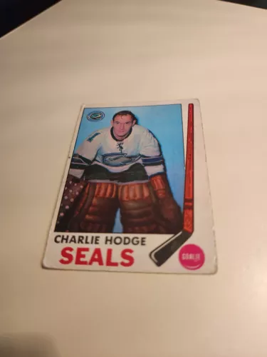 1969-70 O-Pee-Chee OPC #77 Charlie Hodge
