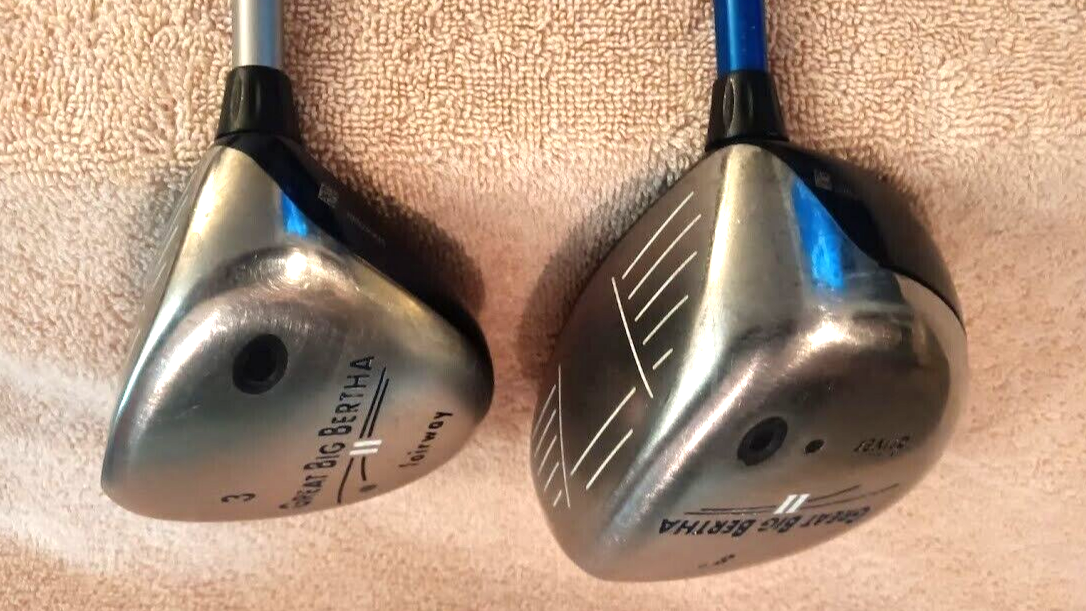 TZ GOLF - Callaway Great Big Bertha II 8* Driver, GBB II 3 Wood