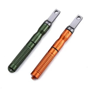 2pcs Compact Fire Starter With Scraper Striker Replaceable Threaded Ferro Rod Fl - Picture 1 of 6