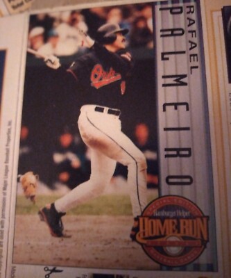 1998 Hamburger Helper Home Run Hero's # 2 Rafael Palmeiro