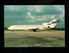 Aviation Airplane Airline postcard T.A.S. Boeing 727-200 Air Charter 