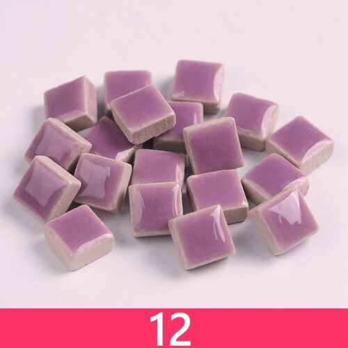 1cm 200g Carré Céramique Mosaïque Tuiles Main Matériaux DIY Mural Art Décoration - Afbeelding 16 van 50
