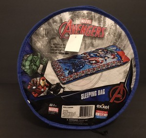 Exxel Marvel Avengers Sleeping Bag Thor Hulk Ironman Thanos Spiderman Black Pant Ebay