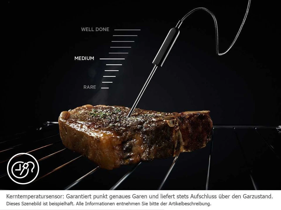AEG BD740 SV ProCombi MULTI-Dampfgarer Sous Vide Kerntemperatursensor EEK: A+.. - Bild 3 von 4