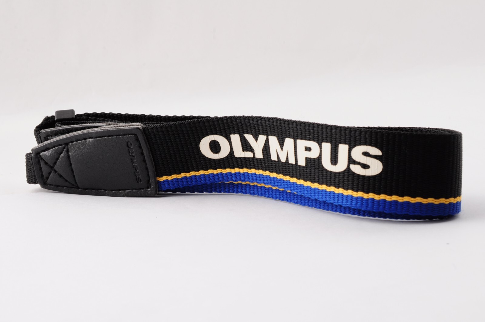 Olympus 2.5cm wide Camera Shoulder neck Strap Black Blue OM-1 Japan