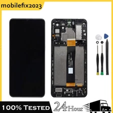 LCD Display For Samsung A32 5G SM-A326B/U Touch Screen Digitizer w/Frame Replace