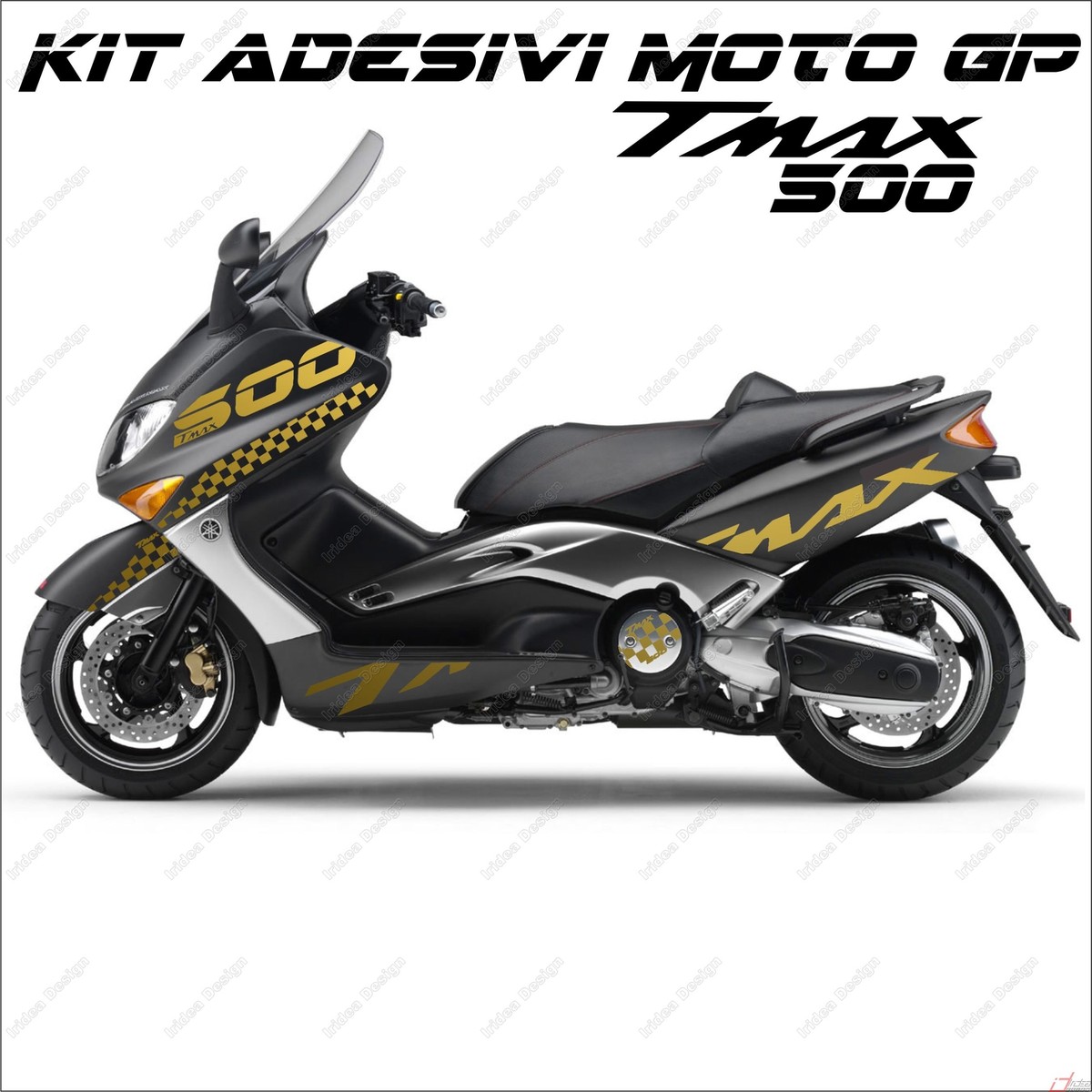 Labelbike Aufkleber Für Yamaha TMAX Unterboden – Kompatibel 2001-2021, Rot, Harzbeschichtet
