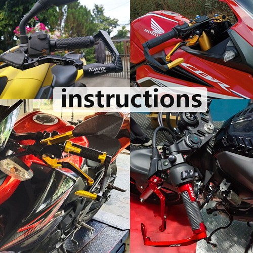 For Honda CBR1000RR CNC Brake Clutch Levers Guard Protector Handlebar Hand Grips - Imagen 3 de 11